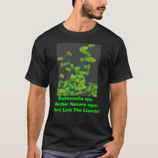 Camiseta salmonelas, salmonelas spp. A mãe Natureza diz…