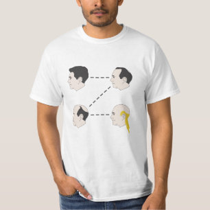 Camiseta Salmonete masculino do teste padrão