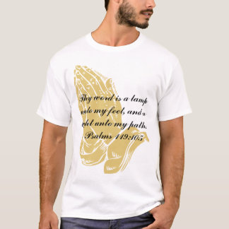 Camiseta Salmos 119:105 T-Shirt