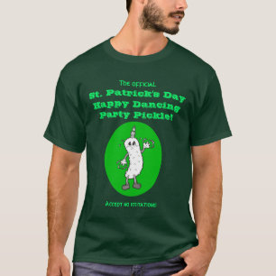 Camiseta Salmoura do partido de dança do dia de St Patrick