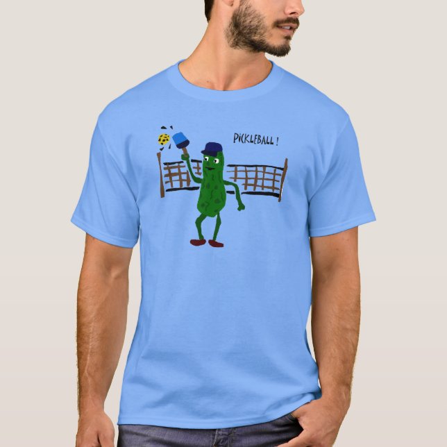 Camiseta Salmoura que joga a arte do primitivo de (Frente)
