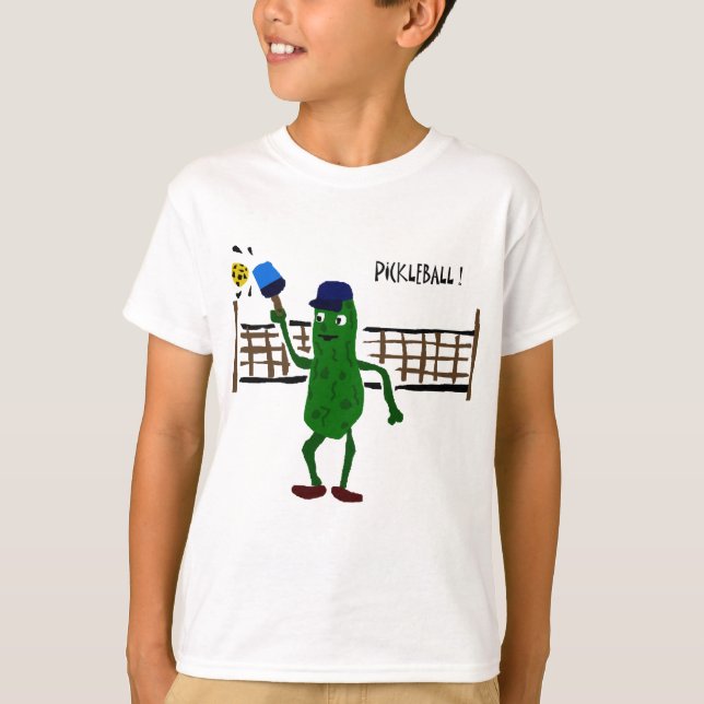 Camiseta Salmoura que joga a arte do primitivo de (Frente)