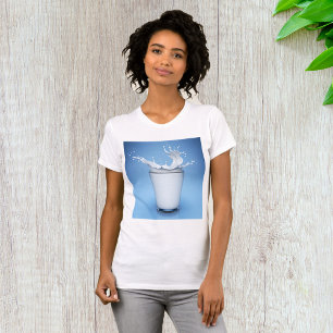 Camiseta Salpico de Leite Revitalizante em Copo