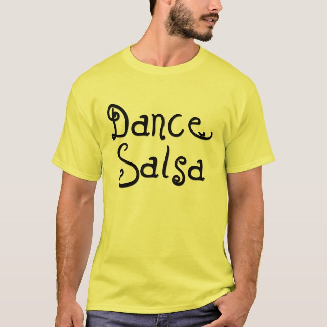 Camiseta Salsa da dança (Frente)