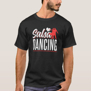 Camiseta Salsa Dançando Dança Latina