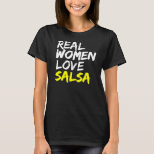Camiseta Salsa Dancer Dance Partner Women Love Salsa
