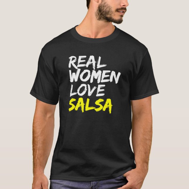 Camiseta Salsa Dancer Dance Partner Women Love Salsa (Frente)