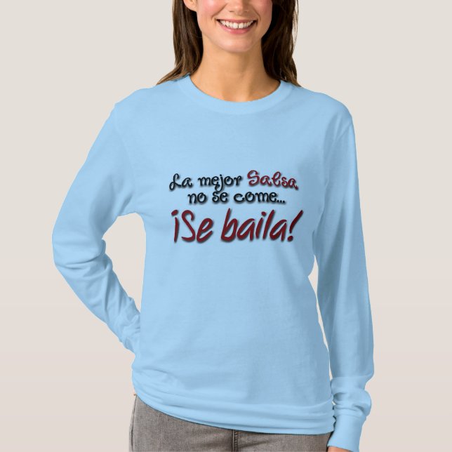 Camiseta Salsa do mejor do La… (Frente)