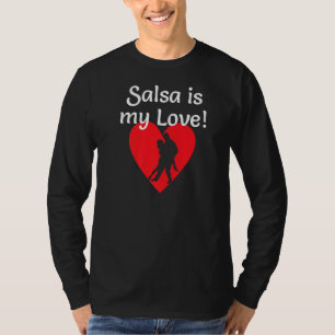 Camiseta Salsa É Meu Amor Salsa Rueda Dança Internacional D