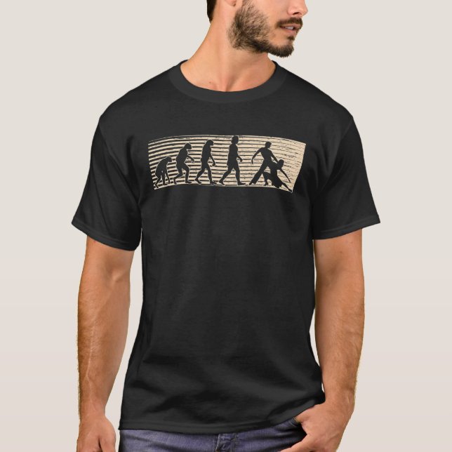 Camiseta Salsa Evolution For A Latin Music Dance Salsa (Frente)