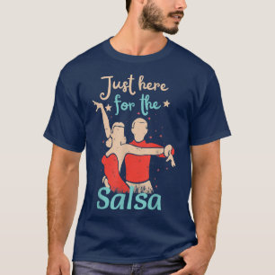 Camiseta Salsa Music Dance Lover Mães De Arte Latim Dance