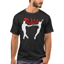 SALSA QUE DANÇA O T-SHIRT DE SALSERO E DE SALSERA