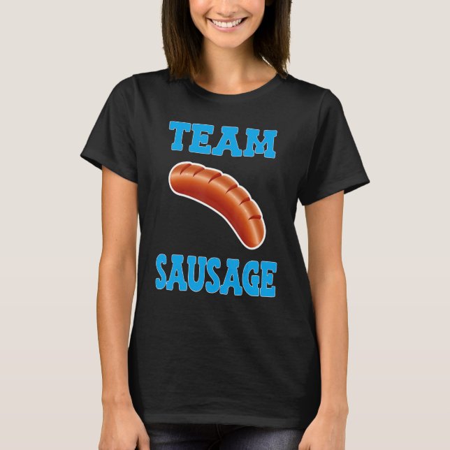 Camiseta Salsicha da Equipe de Loucos do Team Boy (Frente)