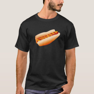 Camiseta Salsicha de Cachorro Quente com Enchimento de Most