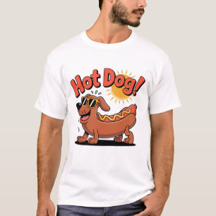 Camiseta Salsicha de Cães Quentes