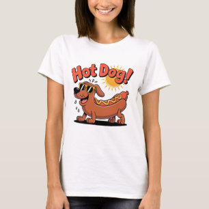Camiseta Salsicha de Cães Quentes