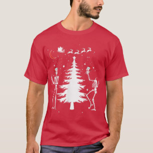 Camiseta Salsicha de dança do VbLk Natal Pajama Feliz Natal