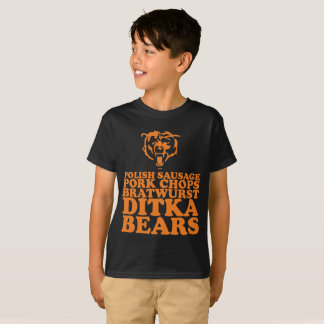 Camiseta Salsicha. Ditka. Ursos