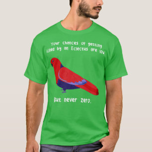 Camiseta Salsicha Eclectus Nunca Zero