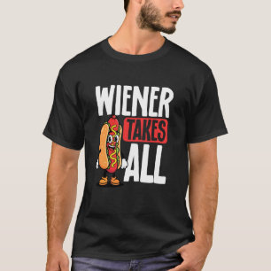 Camiseta Salsicha Leva Tudo Piada Engraçada Cachorro Quente