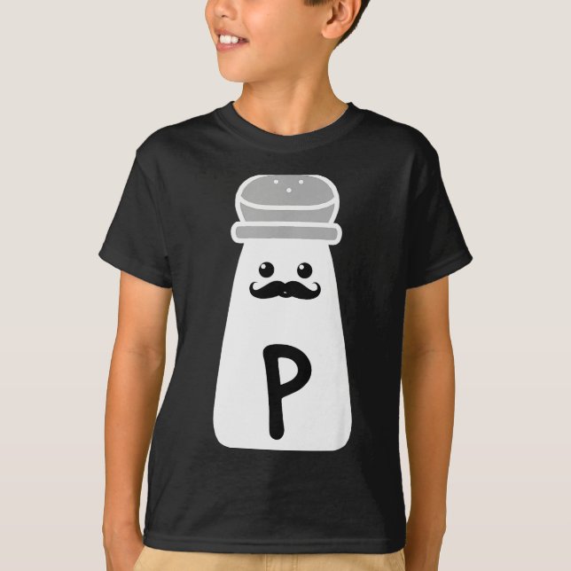 Camiseta Salt And Pepper Halloween Costumes  (Frente)