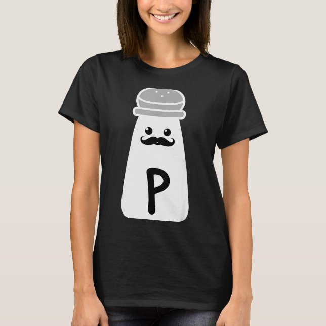 Camiseta Salt And Pepper Halloween Costumes  (Frente)