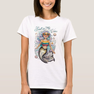 Camiseta Salt in My Veins - Dreamy Mermaidcore T-Shirt 