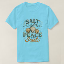 Camiseta Salt in the Air Seashell Beach