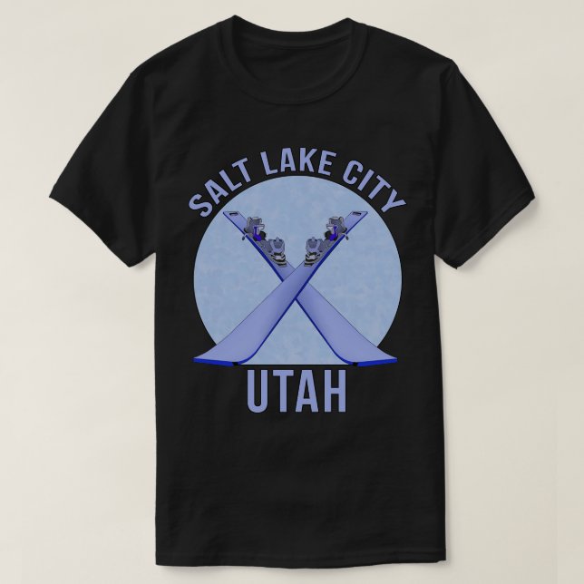Camiseta Salt Lake City Utah (Frente do Design)