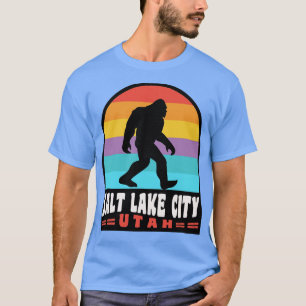 Camiseta Salt Lake City Utah Retro Sunset