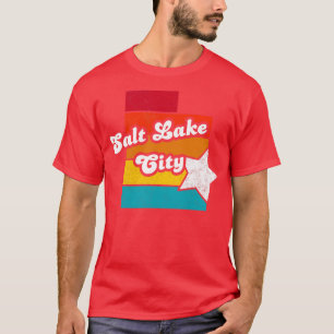 Camiseta Salt Lake City Utah Vintage angustiou Souvenir 2