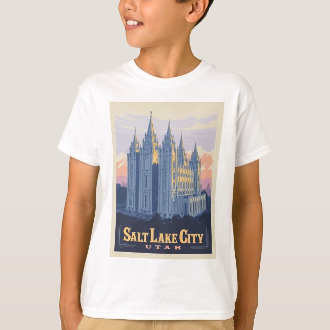 Camiseta Salt Lake Temple | Salt Lake City, Utah (Frente)