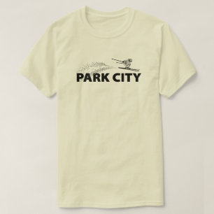 Camiseta Saltador de Esqui da Cidade do Parque Utah
