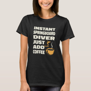 Camiseta Saltador de Plataforma Café Salto Ornamentale  1