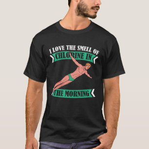 Camiseta Saltador de plataforma Cloro Saltos ornamentais
