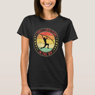 Camiseta Saltador de vara Não posso Eu tenho planos no ar