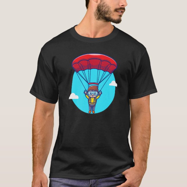 Camiseta Saltador do Céu Fofo (Frente)