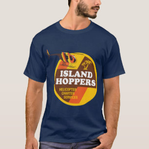 Camiseta saltadores de ilha RETRO DESGASTADO