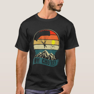 Camiseta Saltando de Paraquedas Salto de Paraquedas Queda L