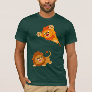 Camiseta Saltando e saltando! Cartoon Lions T-Shirt