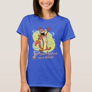 Camiseta Saltando Igauna em um Stick!™