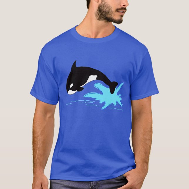 Camiseta Saltando Orca (Frente)