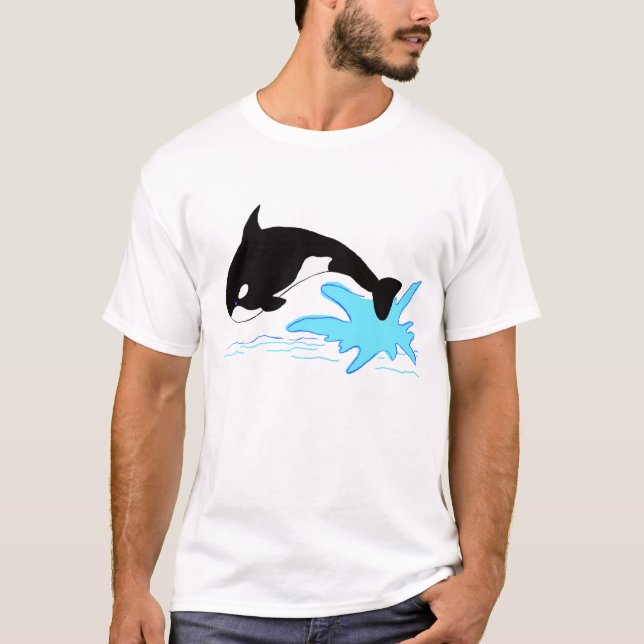 Camiseta Saltando Orca (Frente)