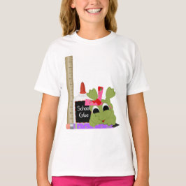 Camiseta Saltar Para A Escola Ringer Tee