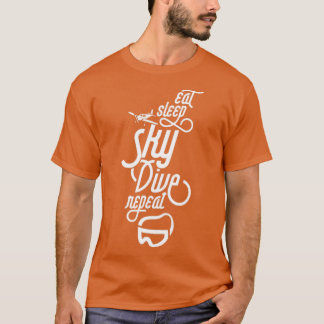 Camiseta Saltar Skydiving Skydive Tandem