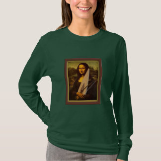 Camiseta Saltério Mona Lisa - t-shirt das senhoras