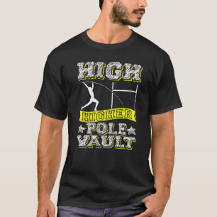 Camiseta Salto Alto Com Vara Pólo Atletismo Pista E Campo
