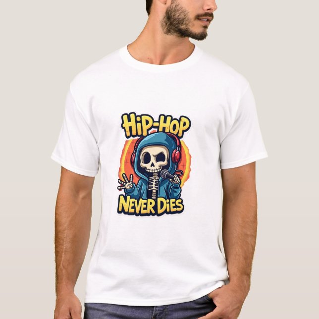 Camiseta Salto Anca Nunca Morre (Frente)
