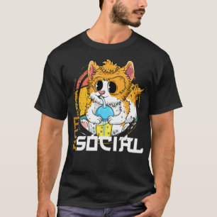 Camiseta Salto anti-social ocidental