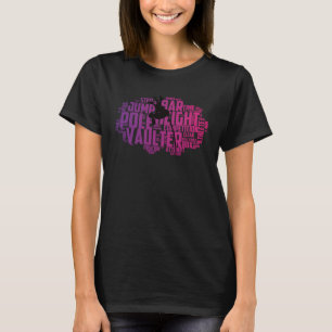 Camiseta Salto com Vara Cores Retro Visualidade Vintage Sal